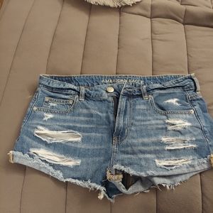 American eagle tomgirl shorts